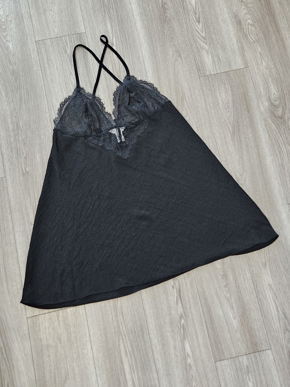 sofia by sofia vergara Black Lace Trim Slip Cami